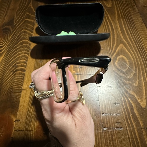 Oakley Eyeglasses Frames Only, Bottle Rocket 2.0, 50-18-120 Polished Black - Picture 3 of 6